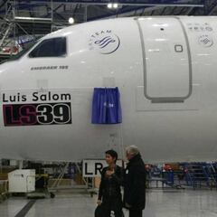Air Europa homenajea a Luis Salom y bautiza un avión: 'LS39'