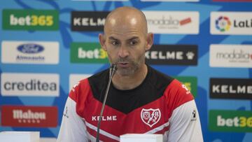 Paco Jémez, entrenador del Rayo Vallecano.