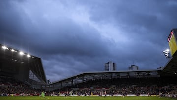BRENTFORD, ENGLAND - JANUARY 02: A general view during the Premier League match between Brentford  and  Aston Villa at Brentford Community Stadium on January 02, 2022 in Brentford, England. (Photo by Justin Setterfield/Getty Images)