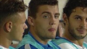 Kovacic, en el banquillo en Ancona.