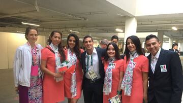 Así vistió la delegación mexicana en la inauguración de Río 2016