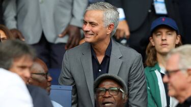 Mourinho, durante un partido de la Premier.
