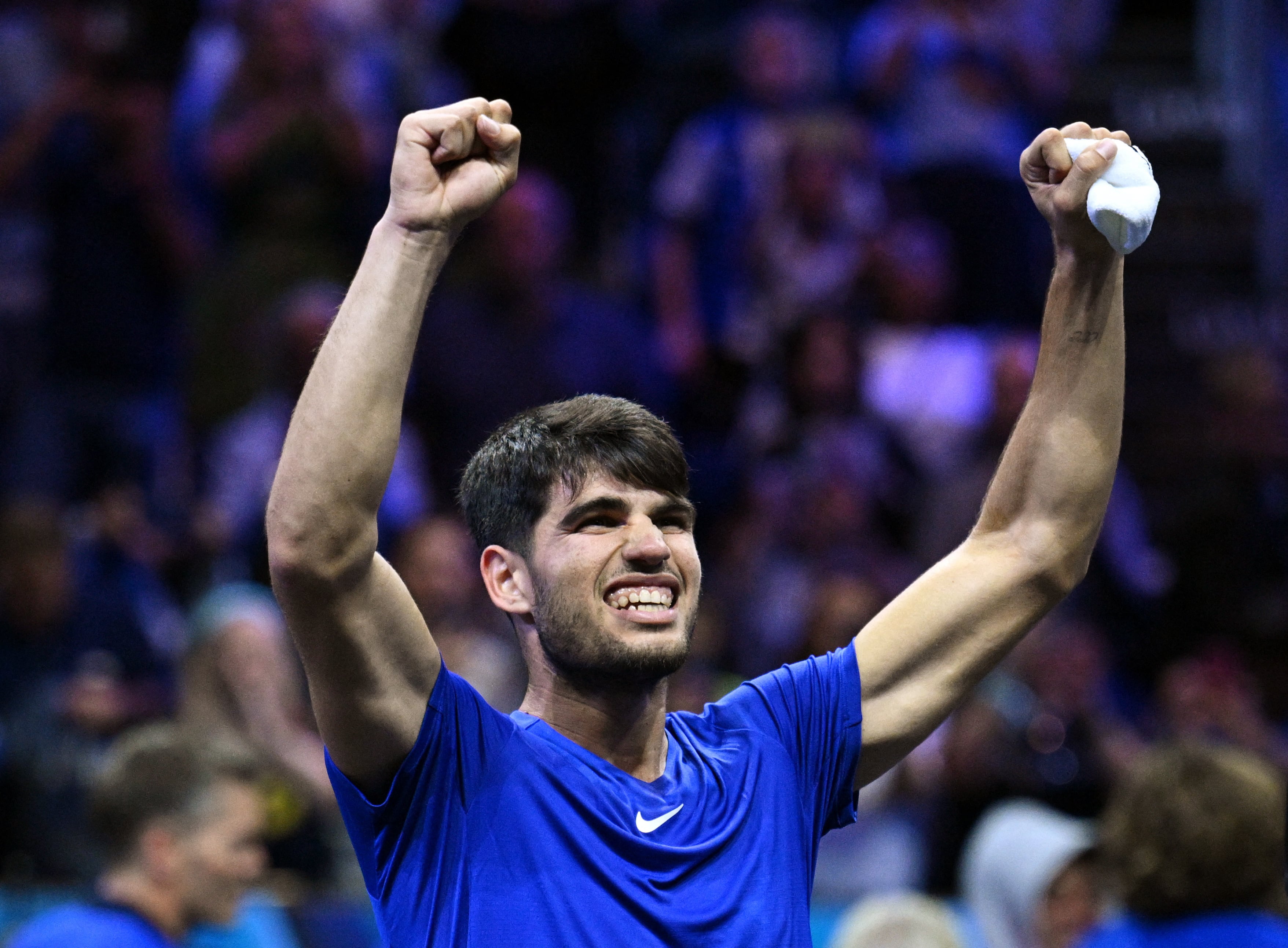 Alcaraz, héroe de Europa en la Laver Cup