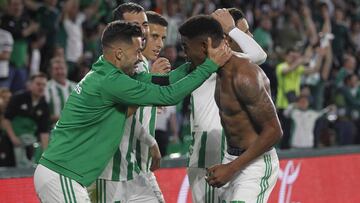 Jugadores del Betis.