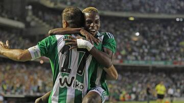 Felipe Gutiérrez celebró su primer triunfo de local con Betis