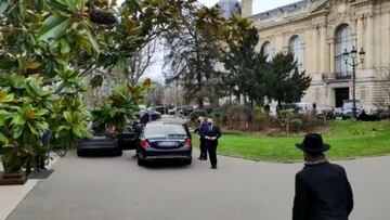 Florentino llegó tarde a la comida con Al Khelaïfi