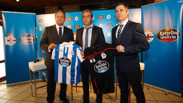 20/06/18 PRESENTACION DE NATXO GONZALEZ COMO NUEVO ENTRENADOR DEL DEPORTIVO DE LA CORU&Ntilde;A
 TINO FERNANDEZ
 CARMELO DEL POZO