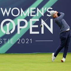 Carlota Ciganda, la 46 en el Abierto Británico