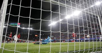 1-3. Lucas V¨¢zquez marca el tercer gol