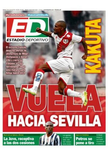 Portadas de la prensa deportiva