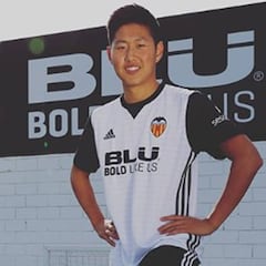 El Valencia renueva al coreano Kangin Lee hasta 2022