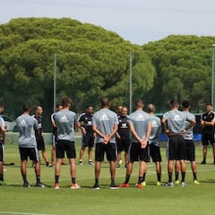 El Cádiz ultima detalles: pruebas médicas y desinfección de El Rosal