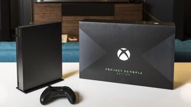 Xbox One X Project Scorpio es exclusiva de GAME