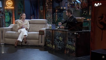 Imagen de Ester Exp&oacute;sito y David Broncano durante el programa de &#039;La Resistencia&#039;.