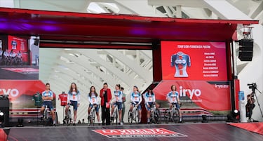 Los 21 equipos de La Vuelta a España Femenina