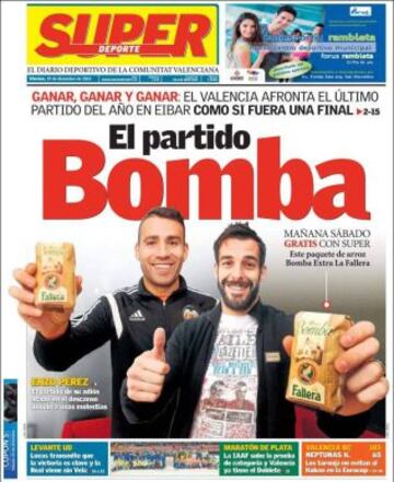 Portadas de la prensa deportiva