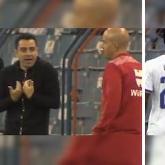 La secuencia que indigna al madridismo: diferencia de trato entre Xavi y Vinicius