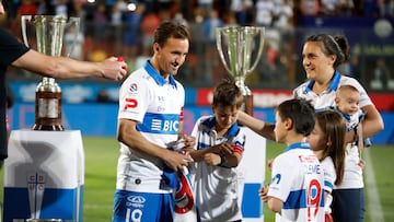 Fuenzalida retorna a Chile y Católica le da así la bienvenida