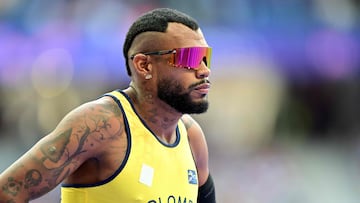 Zambrano no competirá en el repechaje de los 400 metros por lesión.