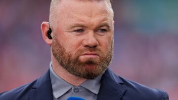 London (United Kingdom), 07/06/2024.- Former England player Wayne Rooney joins a TV broadcast before the friendly international soccer match between England and Iceland in London, Britain, 07 June 2024.