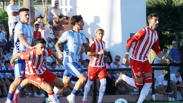 Málaga-Almería de esta pretemporada.