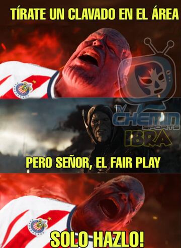 Los memes de la derrota de Chivas ante Cruz Azul