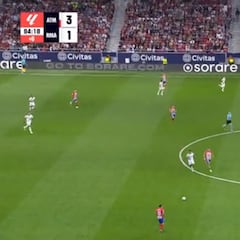 Simeone desatado y el Metropolitano en llamas: vean el entradón de Bellingham en el descuento