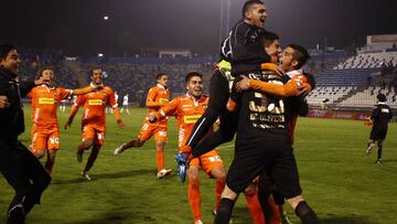 Cobreloa celebra una agónica victoria sobre Antofagasta