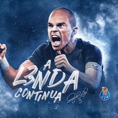 Pepe, con 40 años, renueva con el Oporto hasta 2024