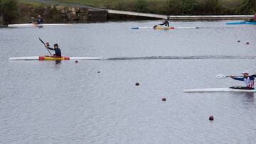 Cubelos gana plaza en K1 1.000 en la OT del piragüismo español