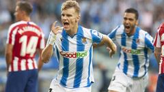 Ødegaard y Monreal desatan la locura en Donostia