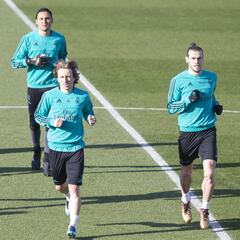 El último entrenamiento del Real Madrid antes de El Clásico