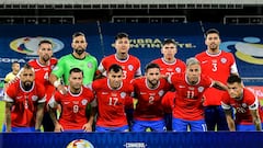 Formación confirmada de Chile hoy contra Brasil en fecha 9 de Eliminatorias