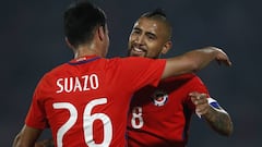 Suazo y Leiva, los 2 futbolistas jóvenes que hizo debutar Pizzi