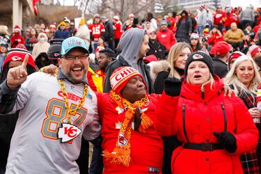 Así se vivió el desfile del Super Bowl de los Kansas City Chiefs