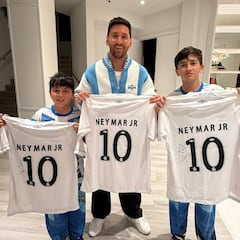 El guiño de Neymar a Messi: “Del príncipe al genio”