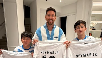 Guiño de Neymar a Messi: “Del príncipe al genio”