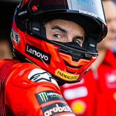 Márquez se quita presión y se la intenta poner a Pecco