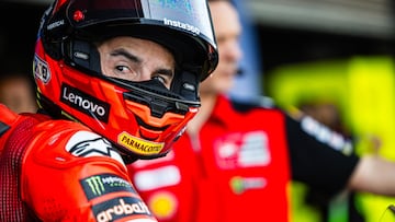 Marc Márquez, en el test de MotoGP en Tailandia.