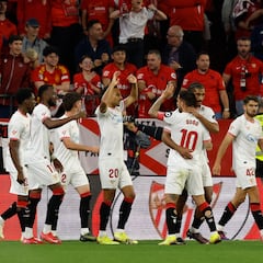 Resumen y gol del Sevilla vs Las Palmas, jornada 36 de LaLiga EA Sports