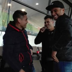 Mora y Espinoza, las especiales visitas de la U en el Nacional