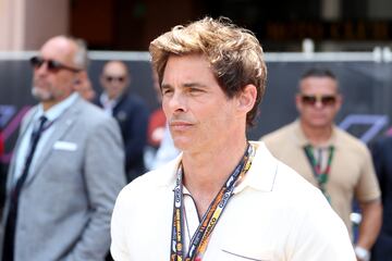 James Marsden durante el Gran Premio de M車naco de la F車rmula 1.