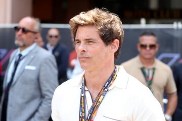 James Marsden durante el Gran Premio de Mónaco de la Fórmula 1.