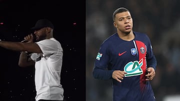 Un famoso cantante francés ataca a Mbappé en una canción sobre Abidal