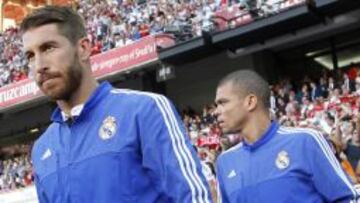 Sergio Ramos y Pepe.