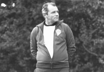 Vujadin Boskov en su etapa como entrenador del Sporting de Gij¨®n.