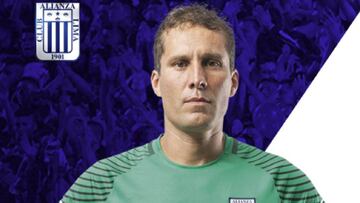 Leao Butrón, renovado como portero de Alianza Lima para todo el año 2018.