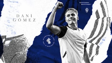 Oficial: Dani Gómez ficha por el Real Zaragoza