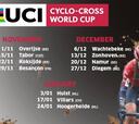 La Copa del Mundo de ciclocross ya tiene calendario