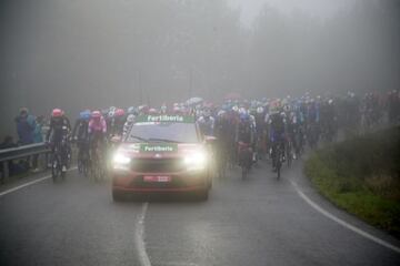 El Škoda Enyaq, abriendo carrera de forma segura.